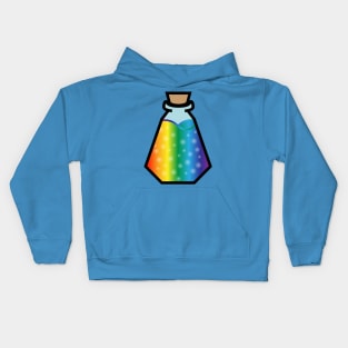 DIY Single Rainbow Potion or Poison for Tabletop Board Games (Style 4) Kids Hoodie